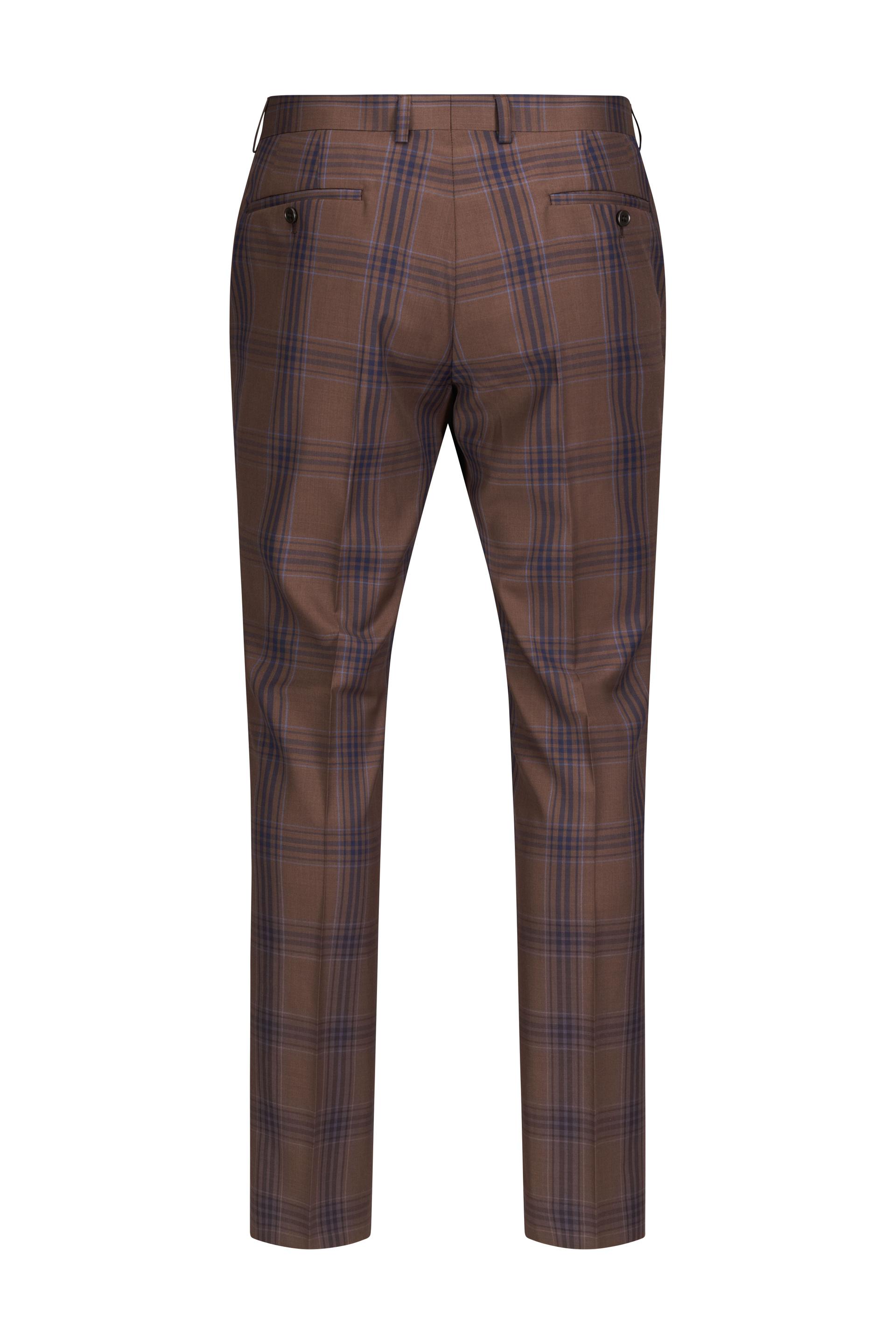 Coffe Big Check Pant
