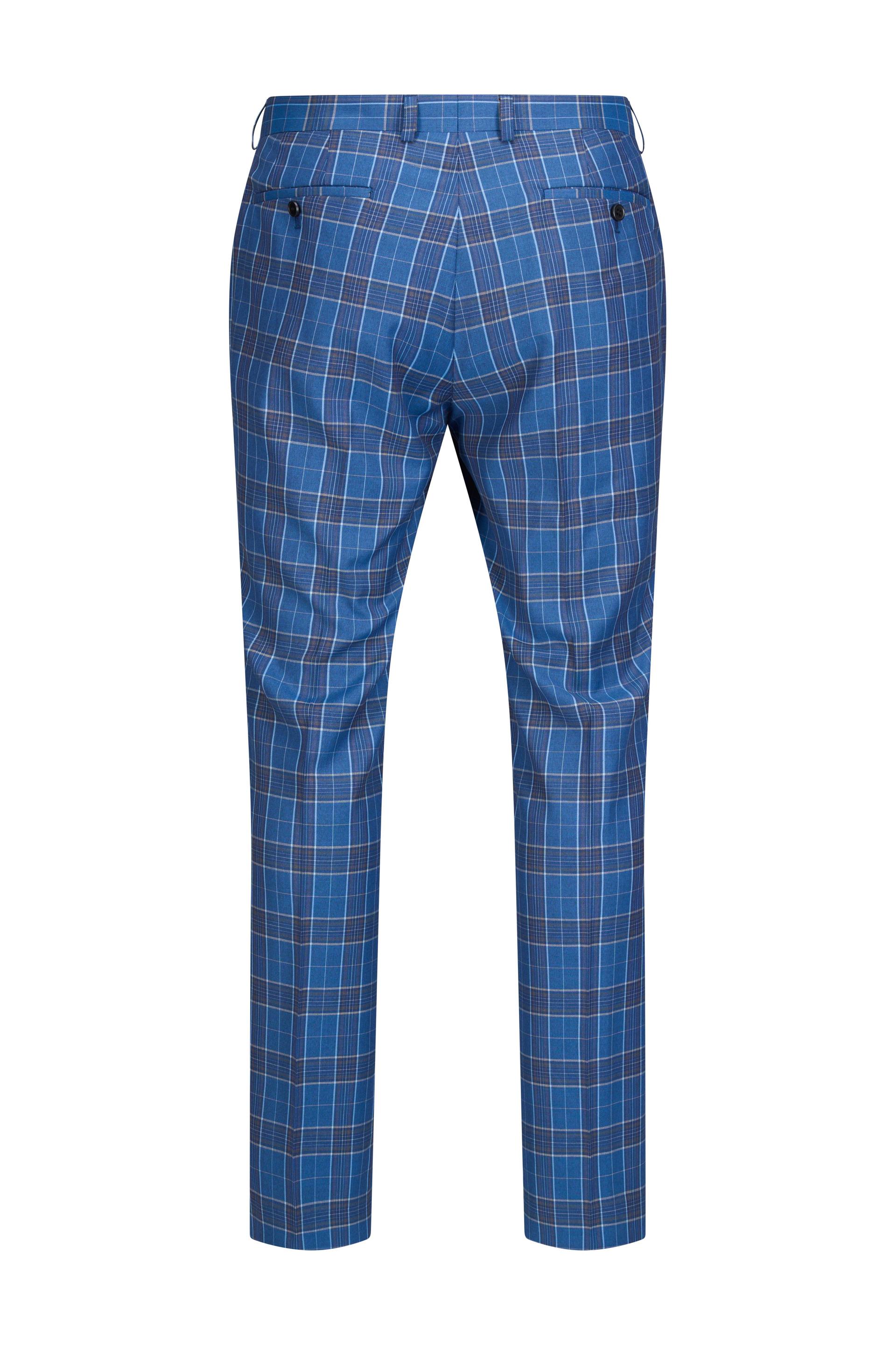 Beautiful Blue Check Pant