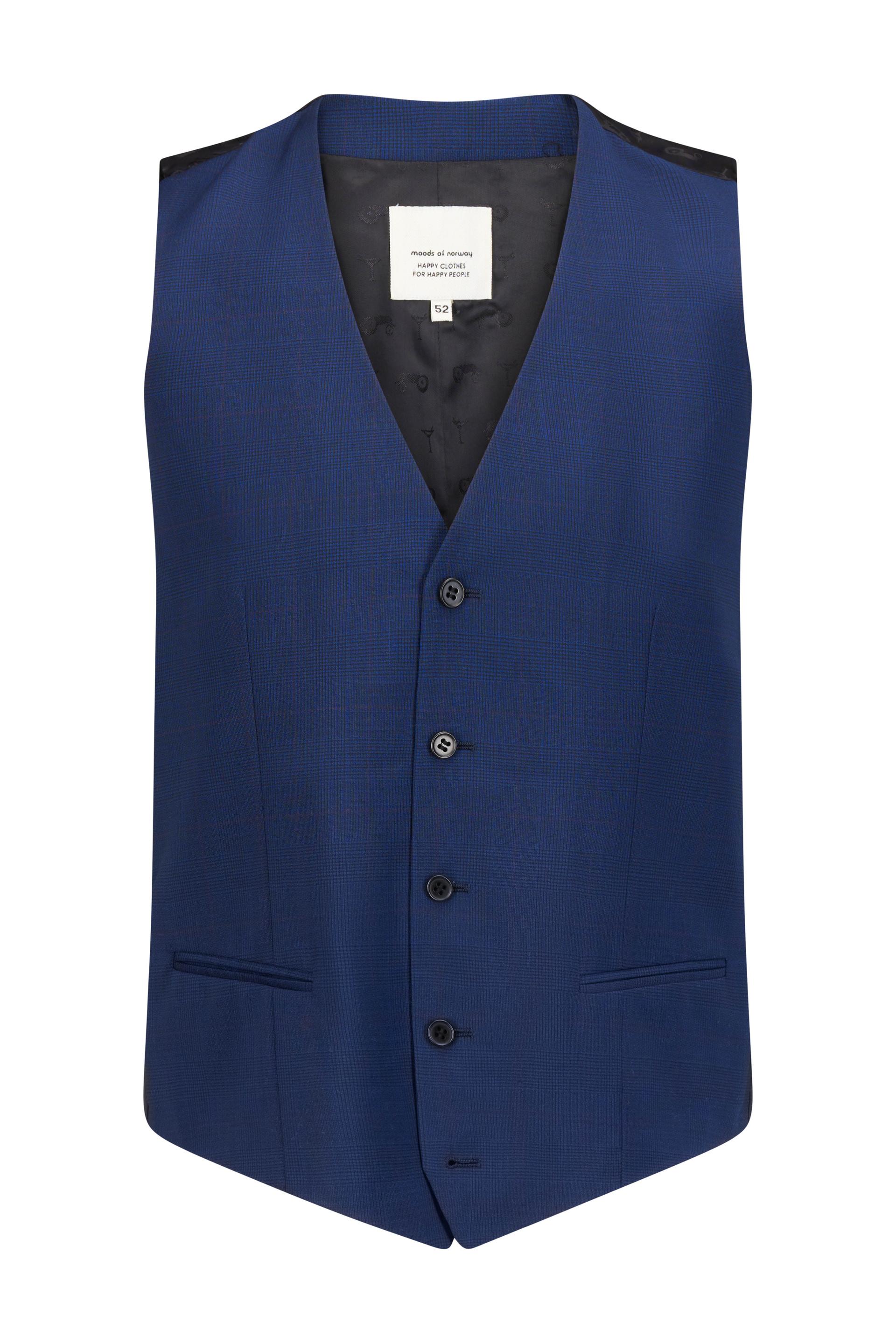 Finest Suit Vest Dark Blue 1