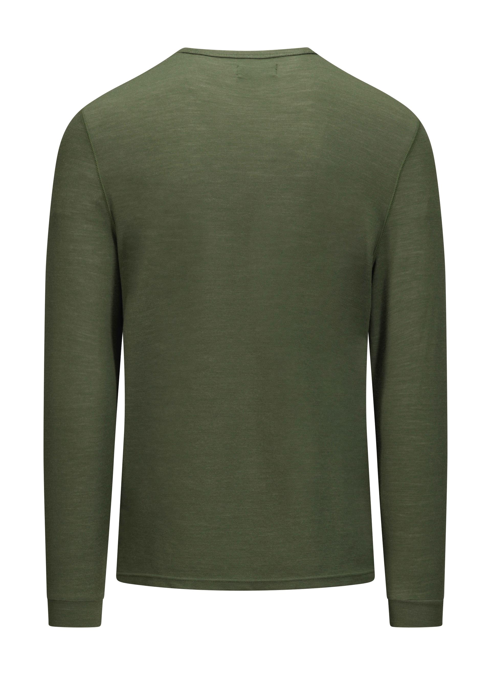 Ullgenser med knapper Green 2