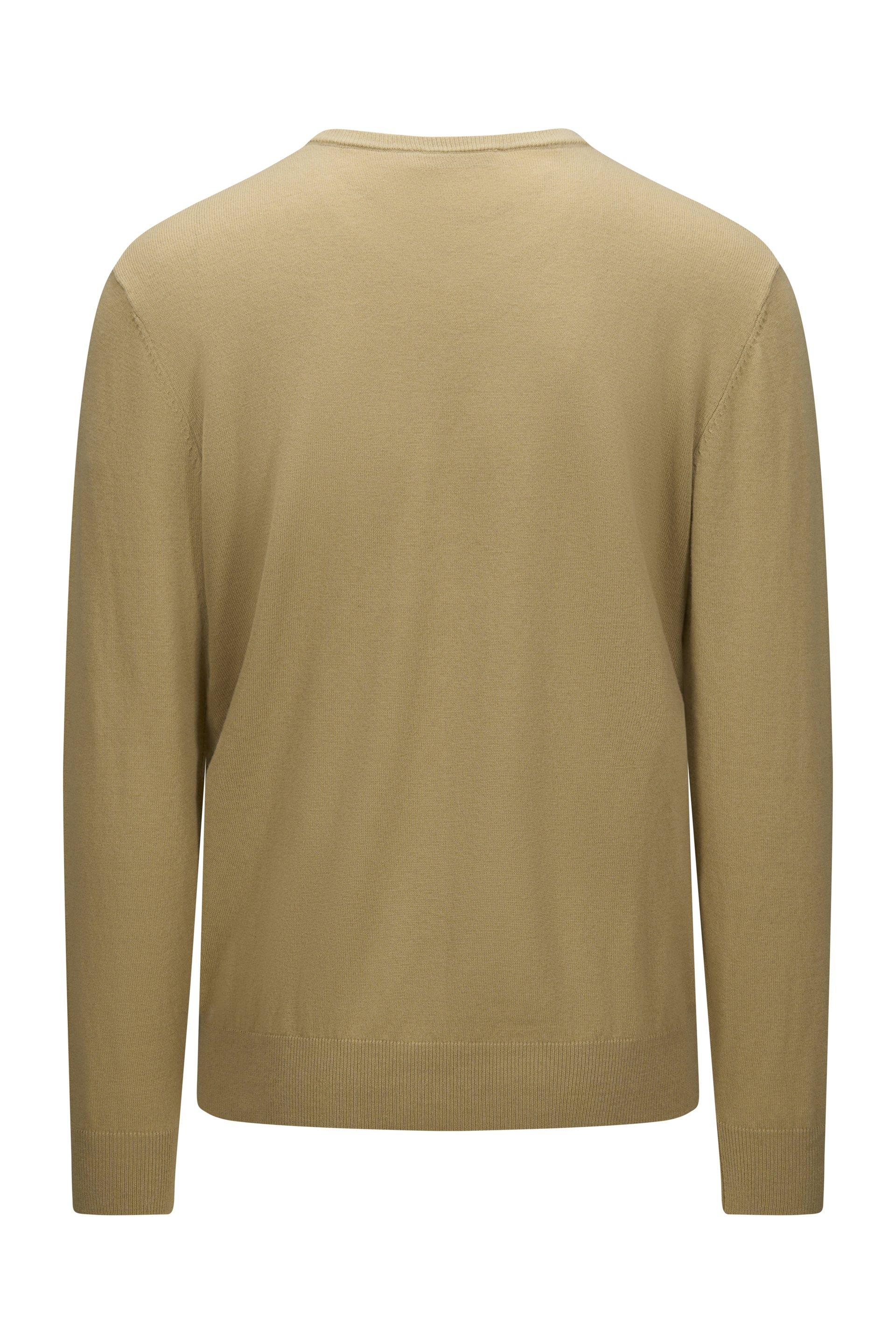Truls Tynn Merino V-Neck Sand 2
