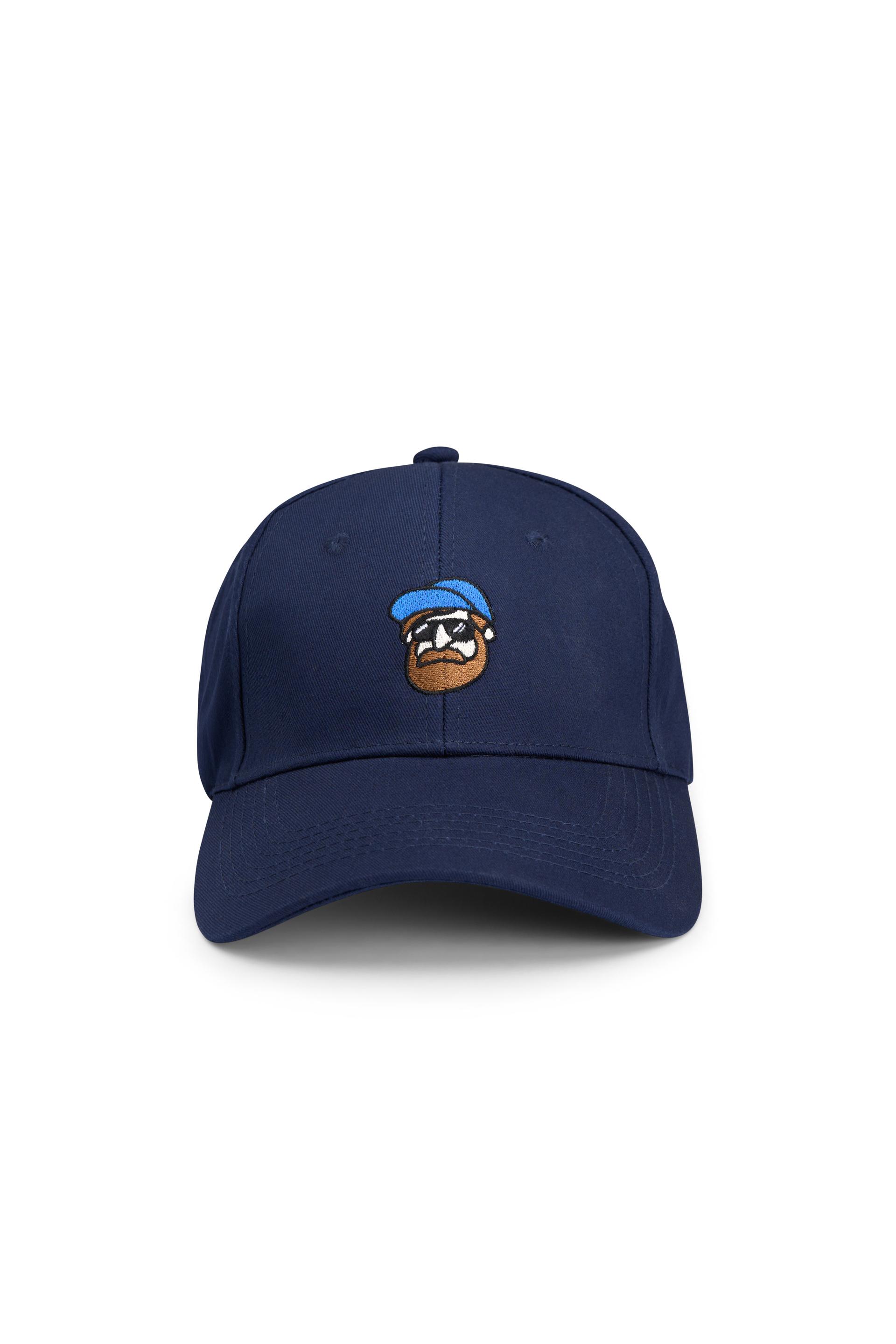 Skjeggemannen Portrait Caps Dark Navy 1