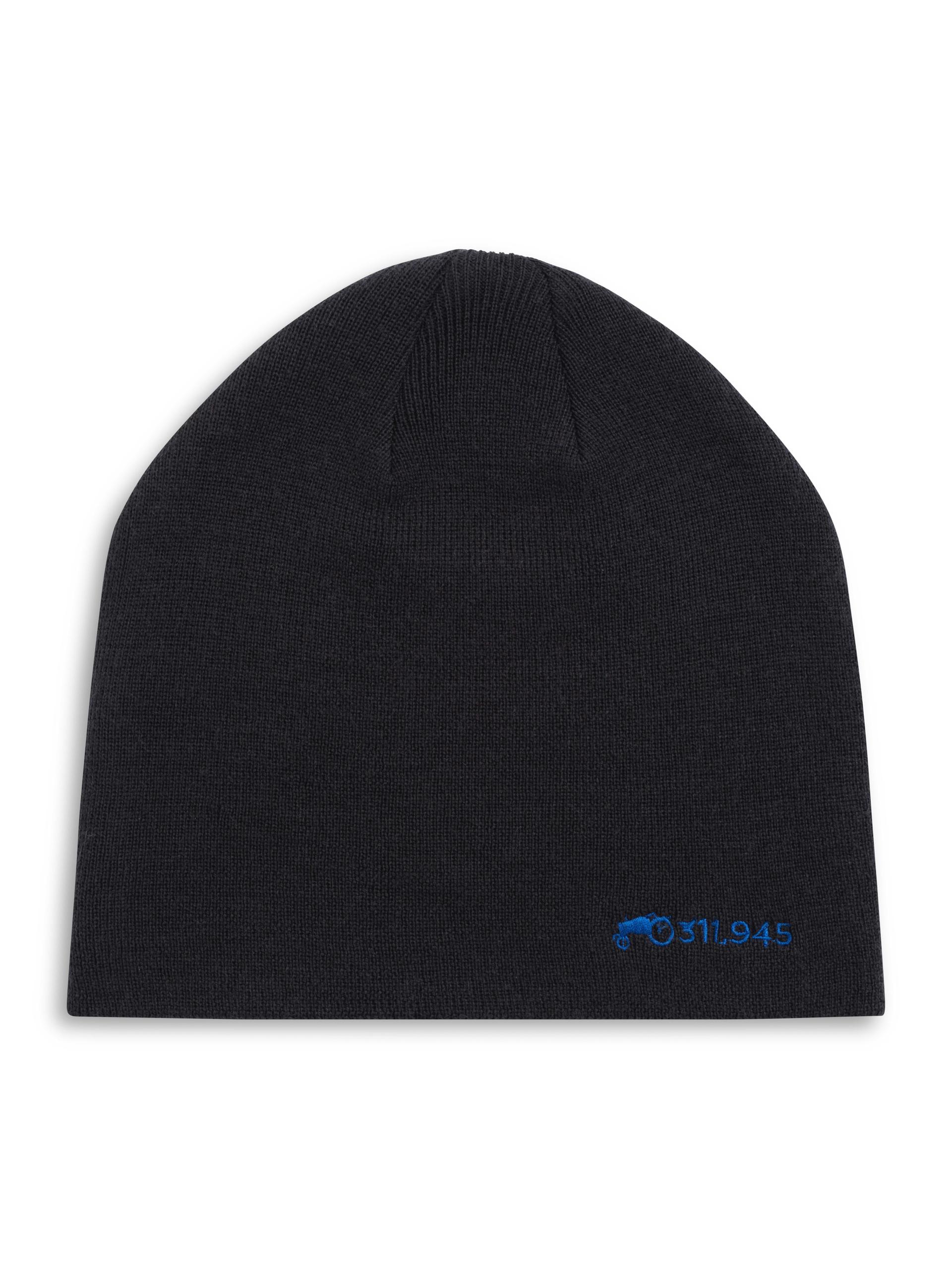 Merino Beanie Black 1