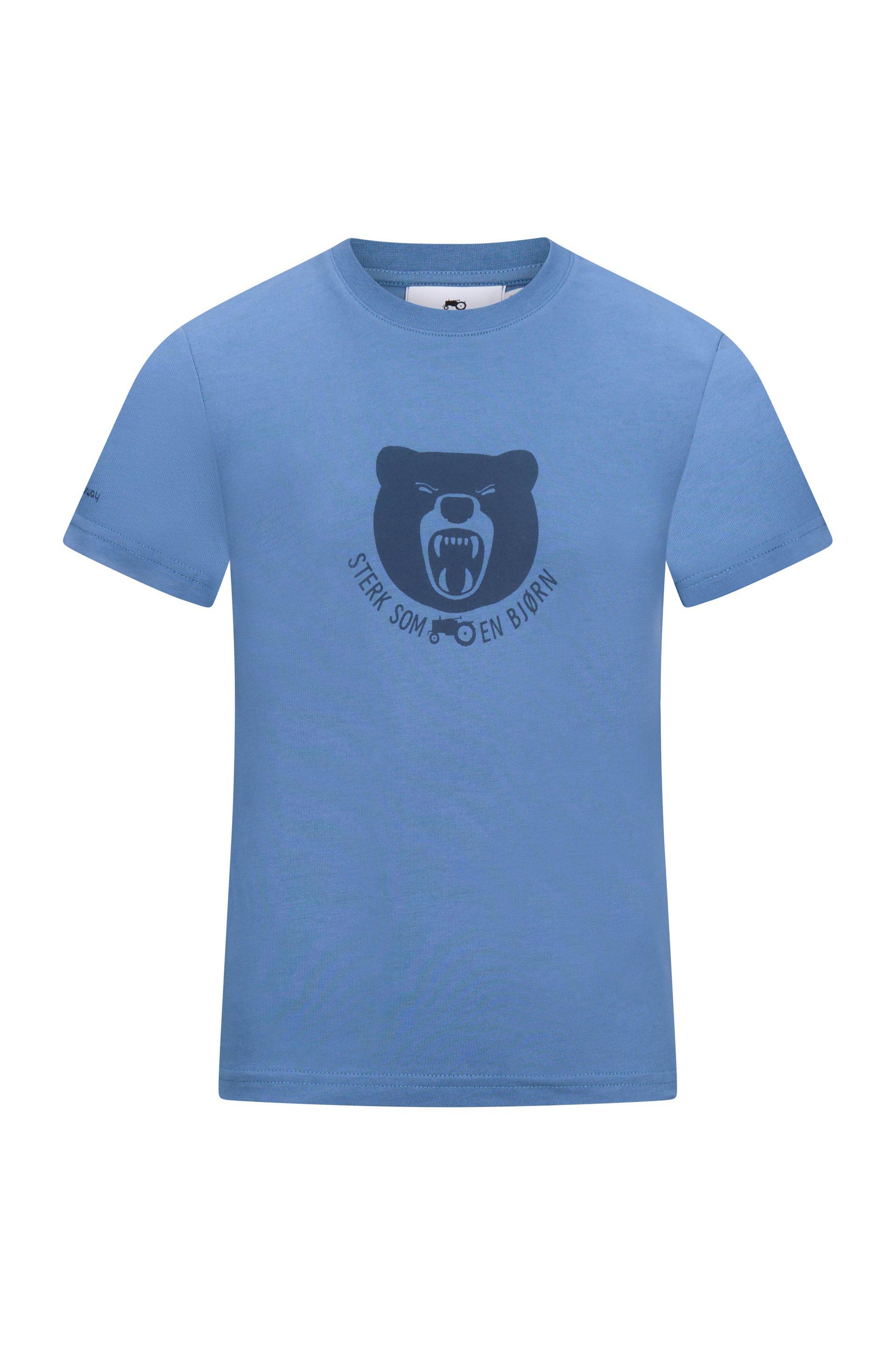 Kids Bjørn T-skjorte Blue 1
