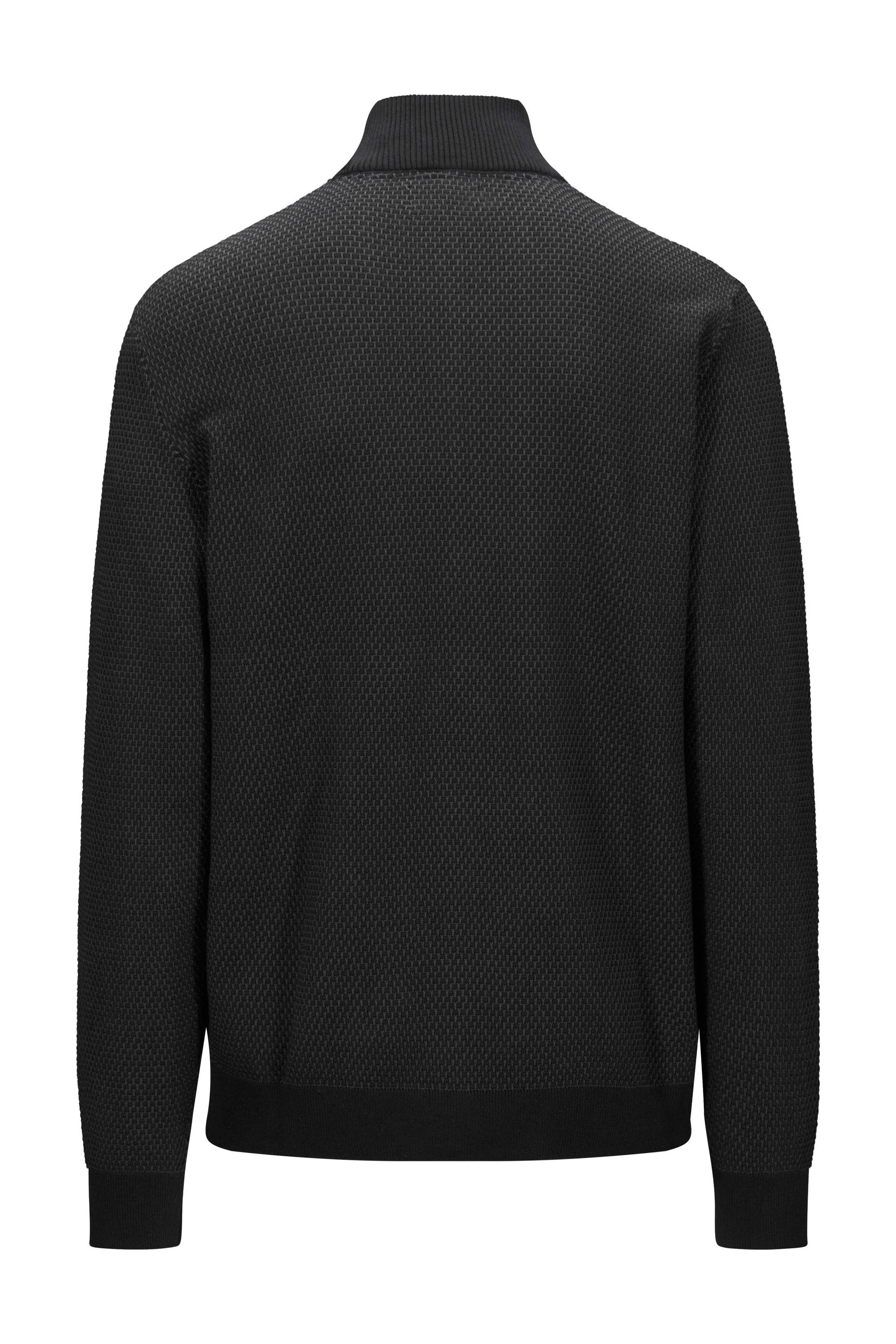 Pearl knit cardigan Black 2