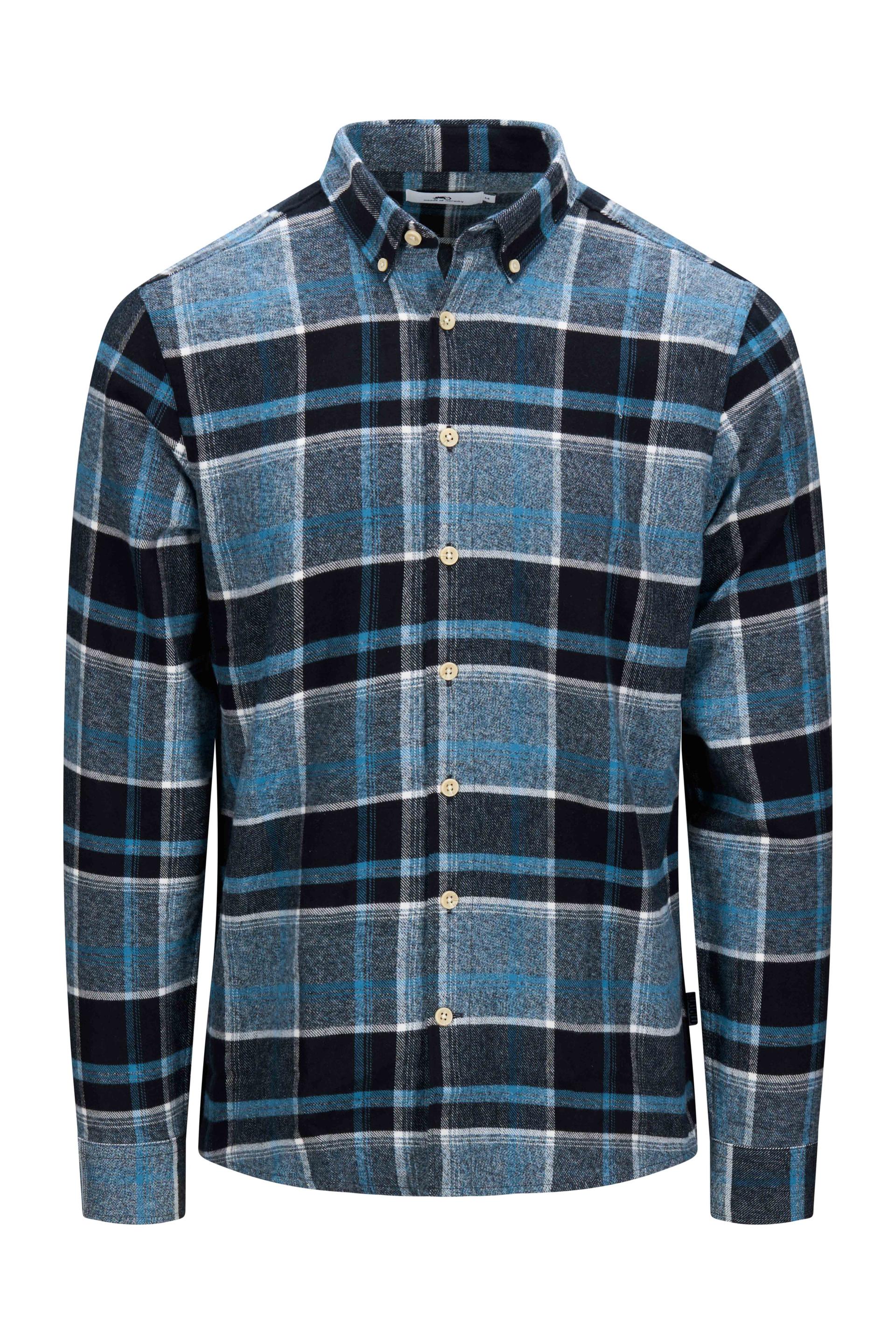 Avslappet Rutete Vik Black 1