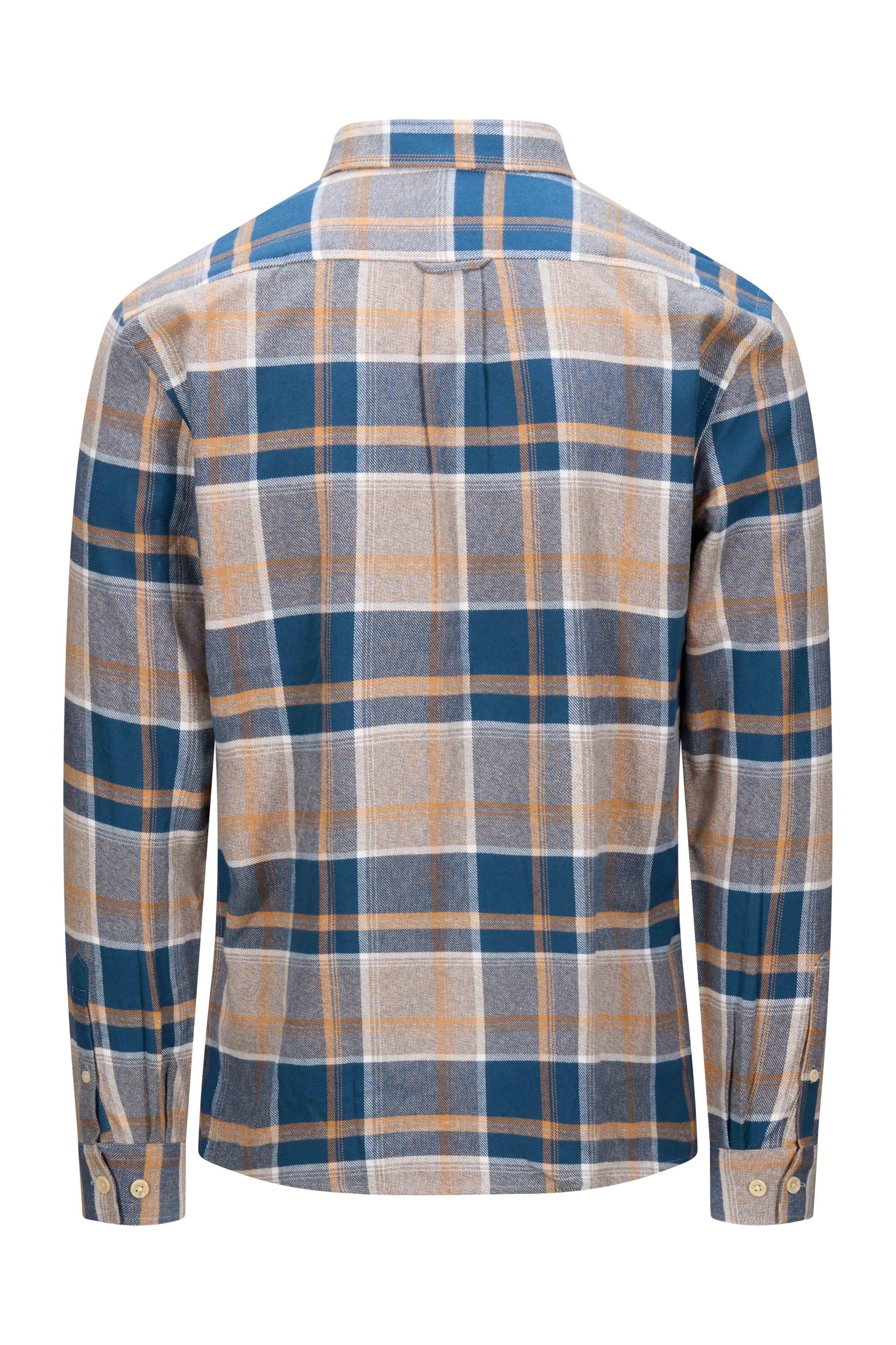 Avslappet Rutete Vik Dark Blue 2