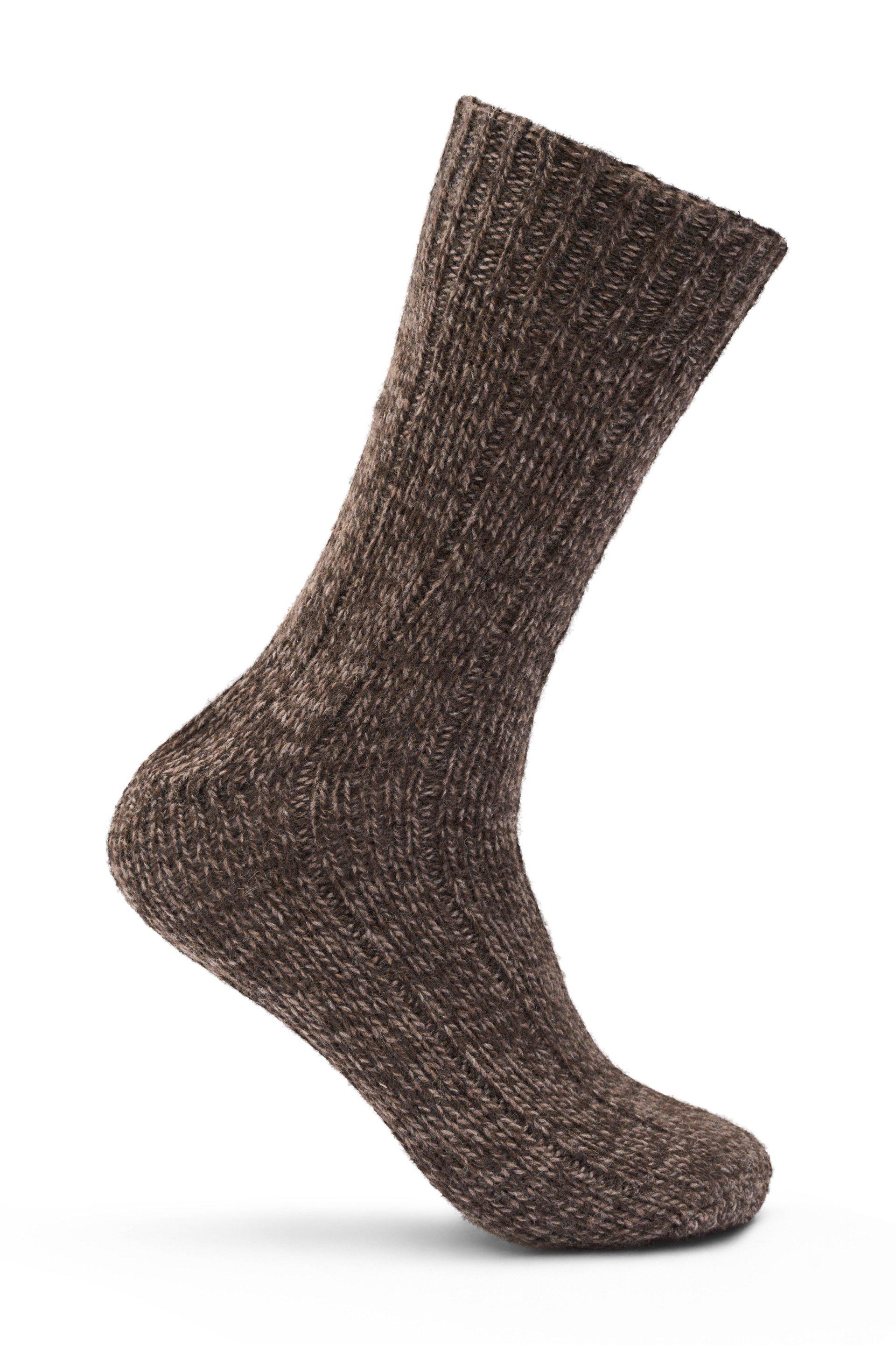 Raggesokken 2-pack Brown 1