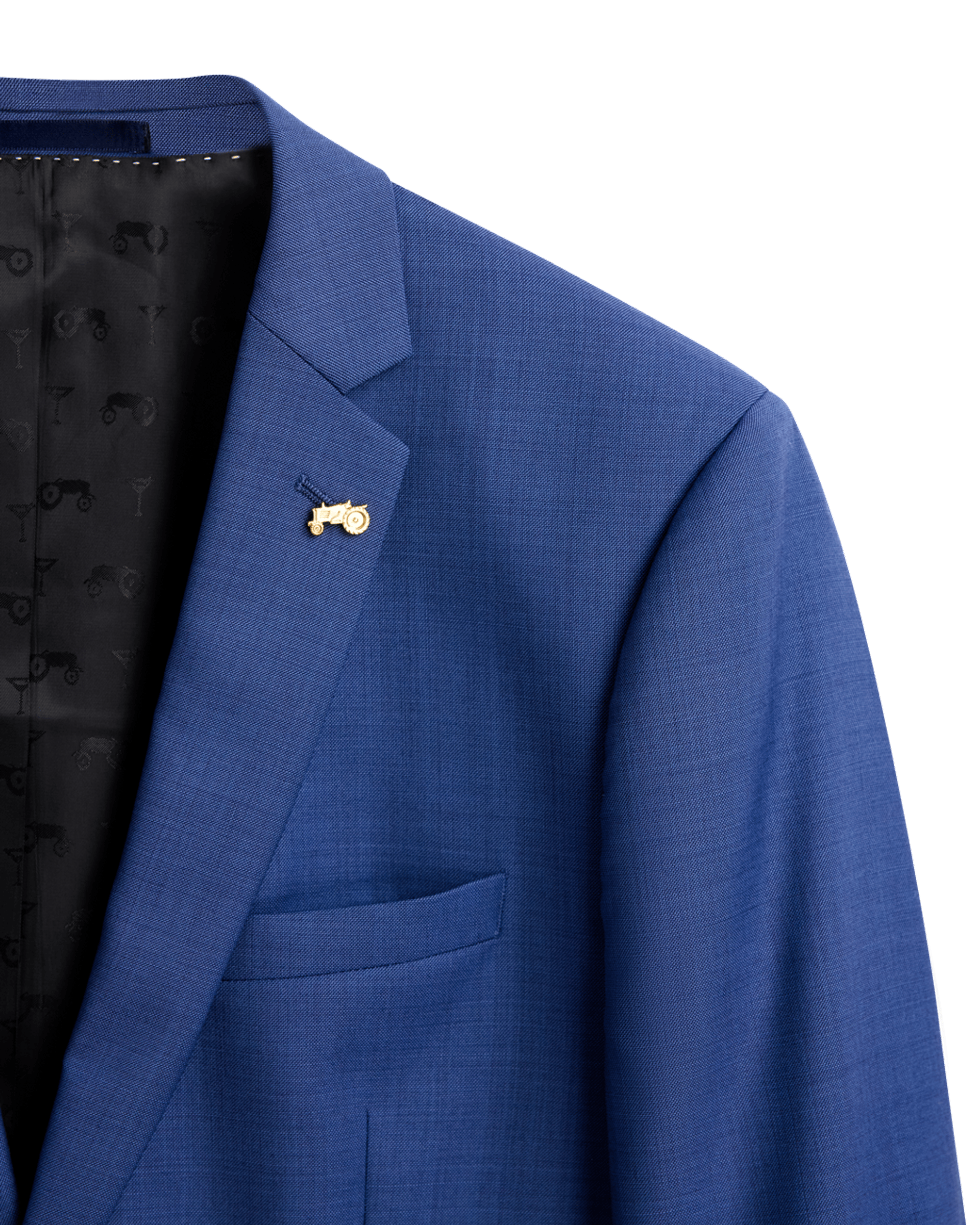 Solid Blue Jacket