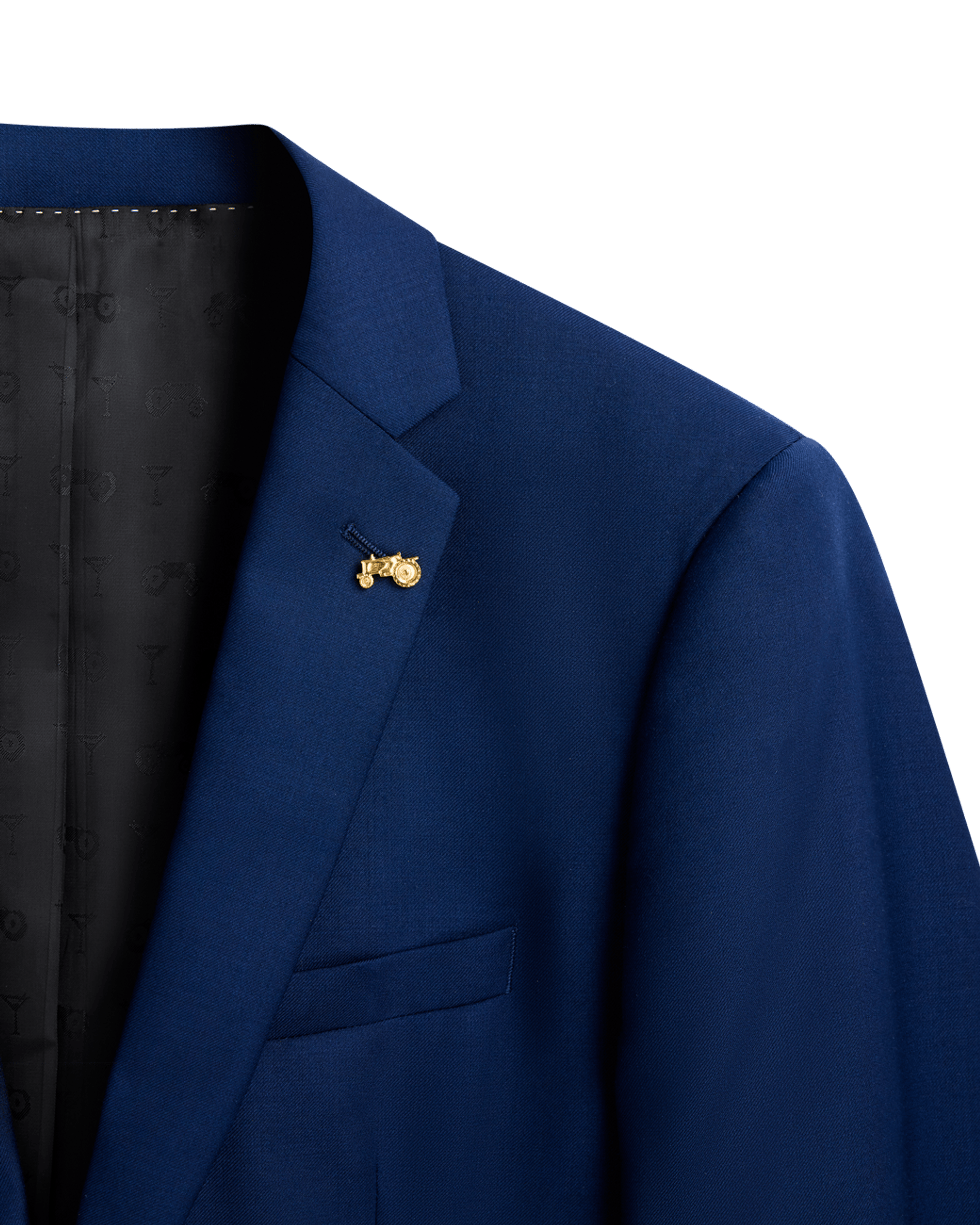 Blue super 110 Jacket