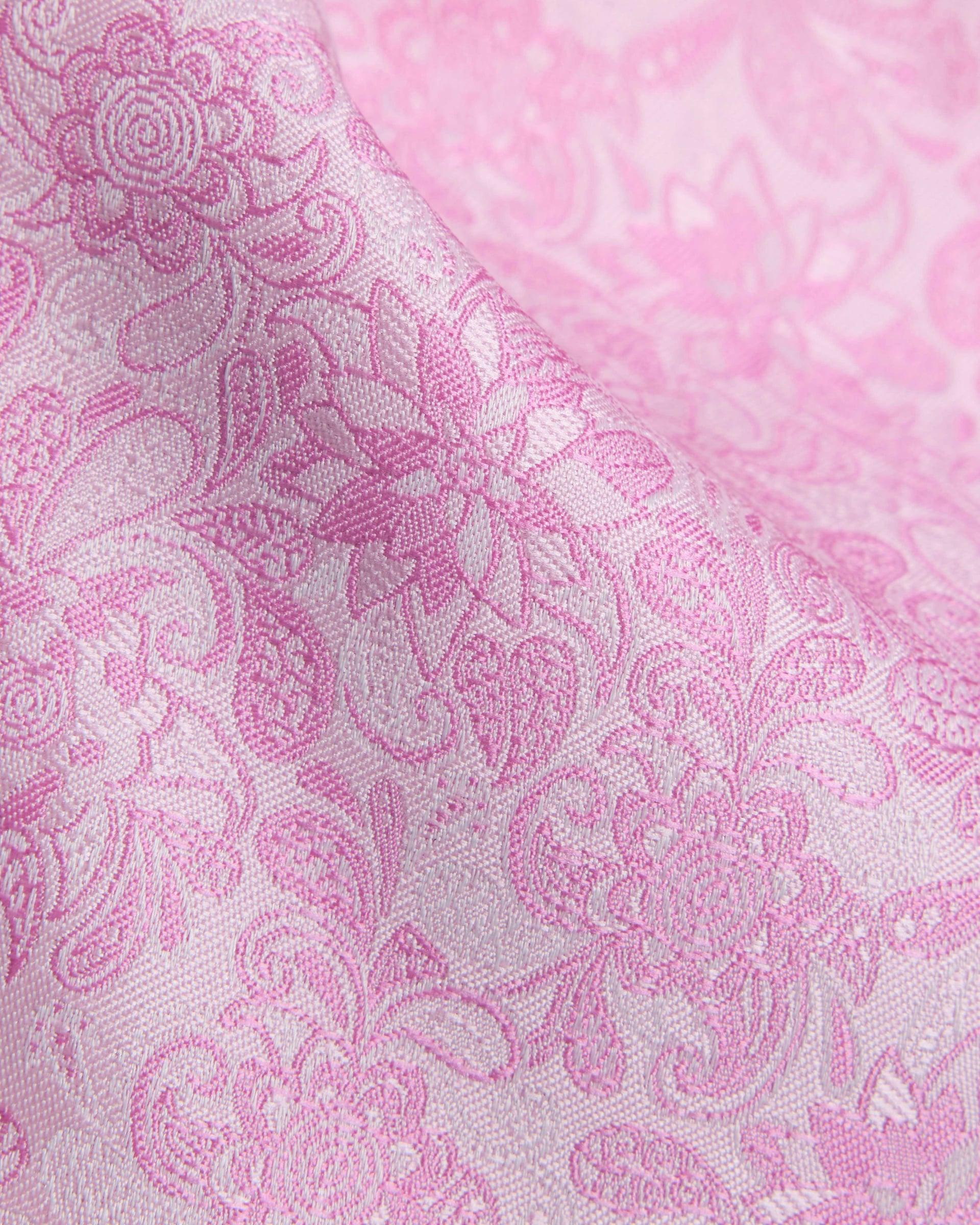 Pink Jaquard Jacket Pink 2