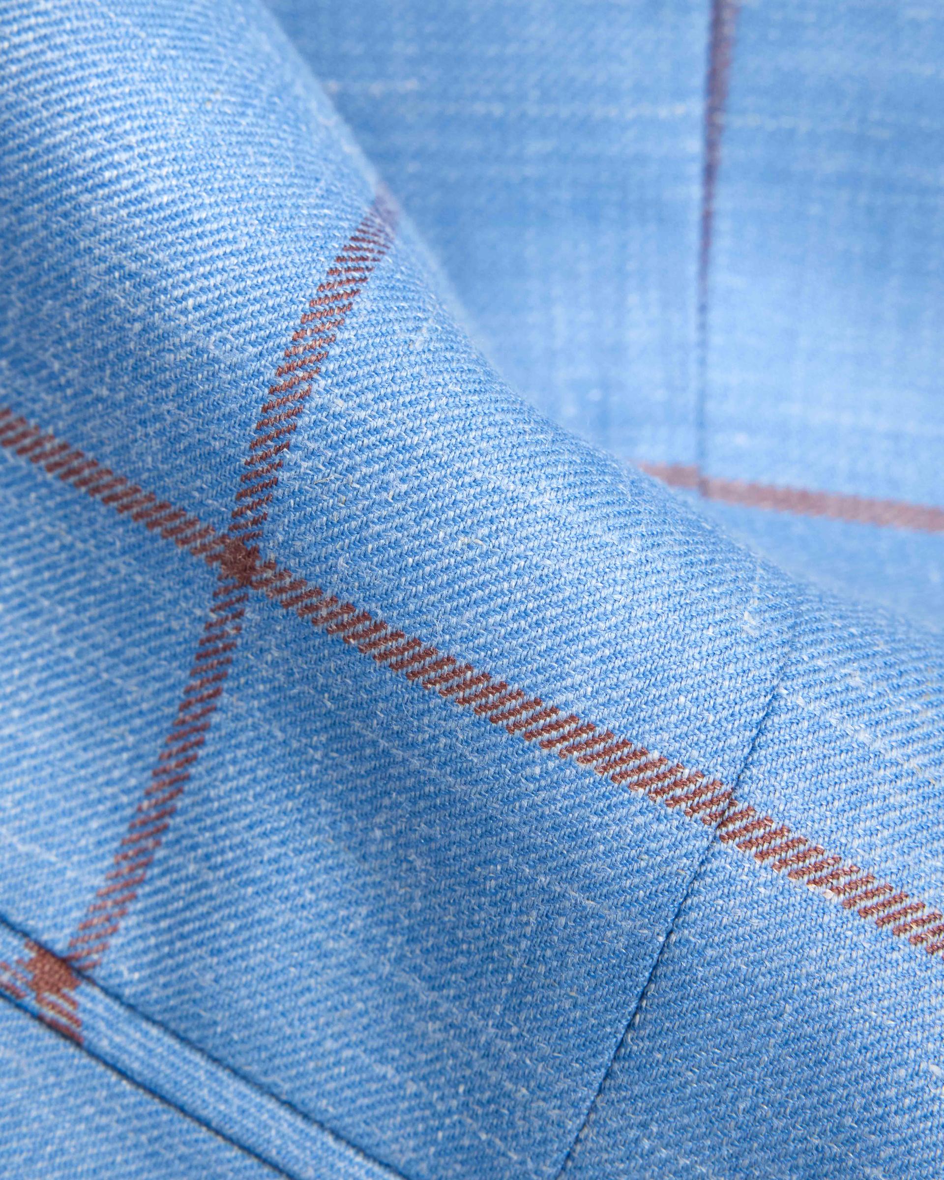 Light Blue Super 160 Jacket