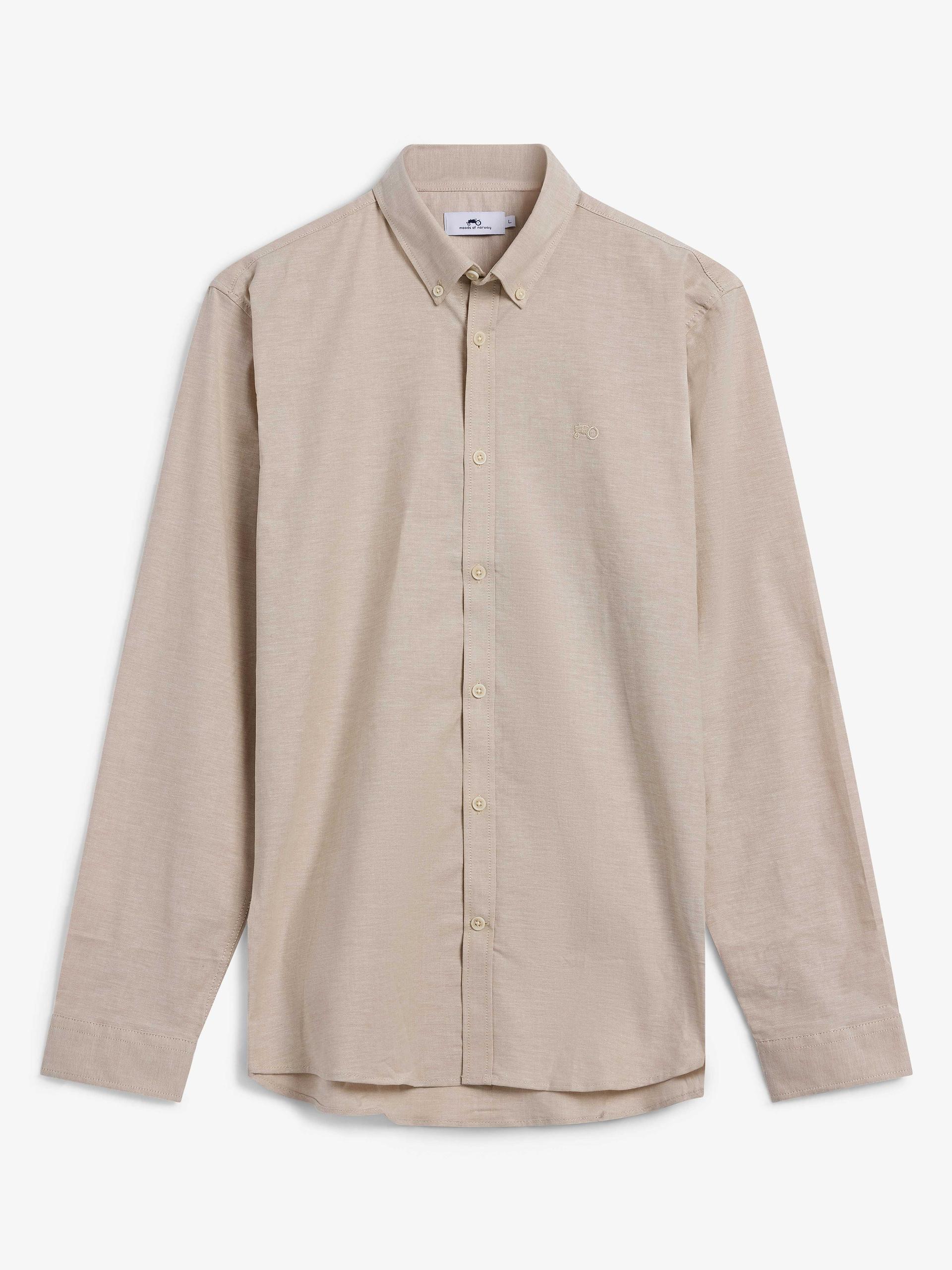 Sindre Regular Skjorte Sand 1