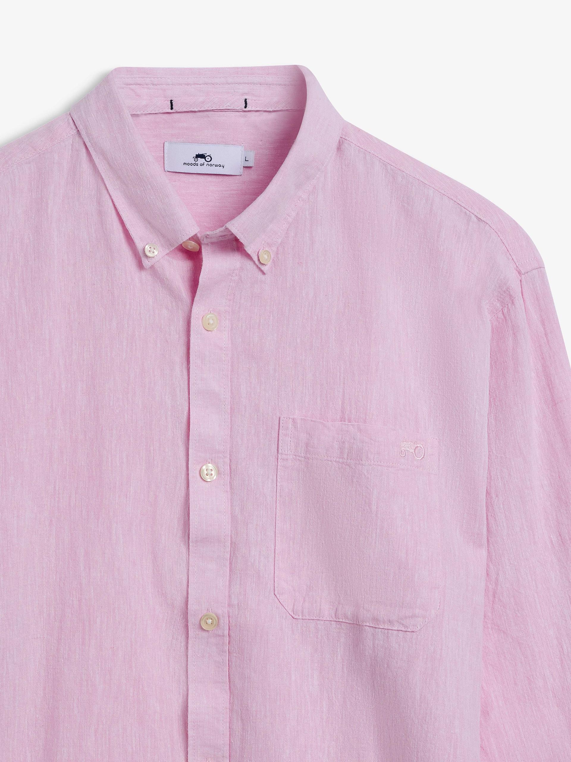 Sommer Lin Skjorte Pink 2