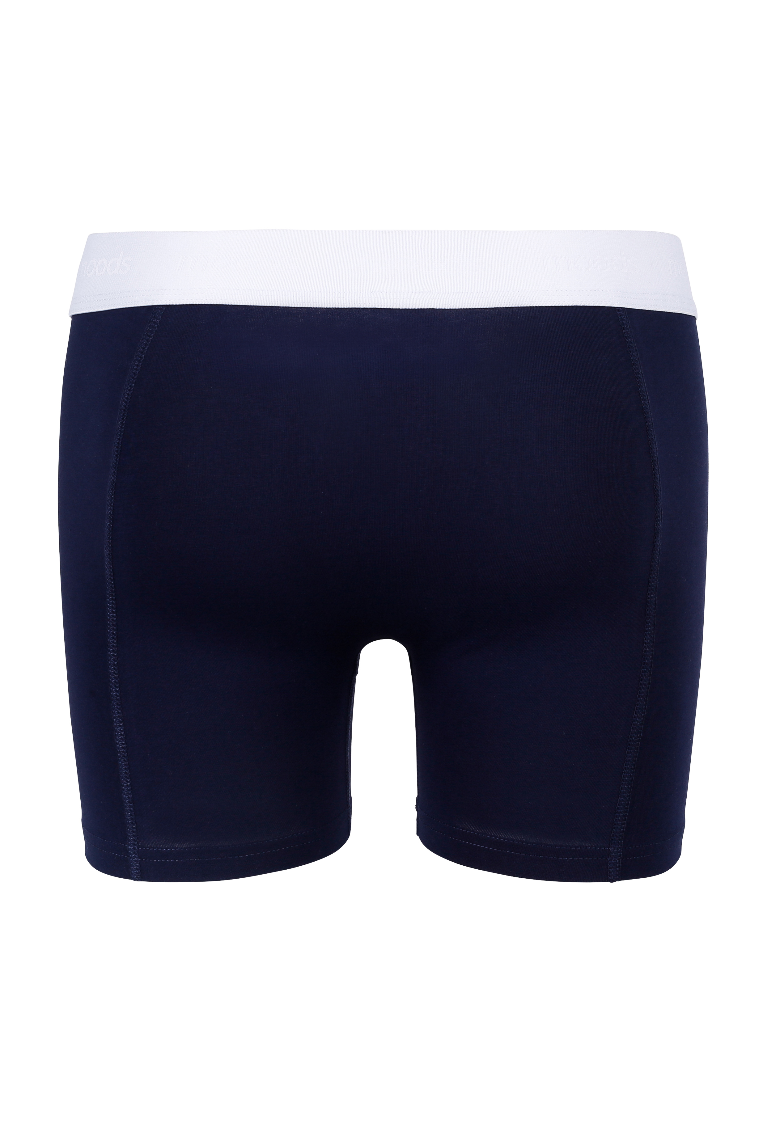 Moods of Norway Brage Stripet Boksershorts 2 pck male Navy Medium