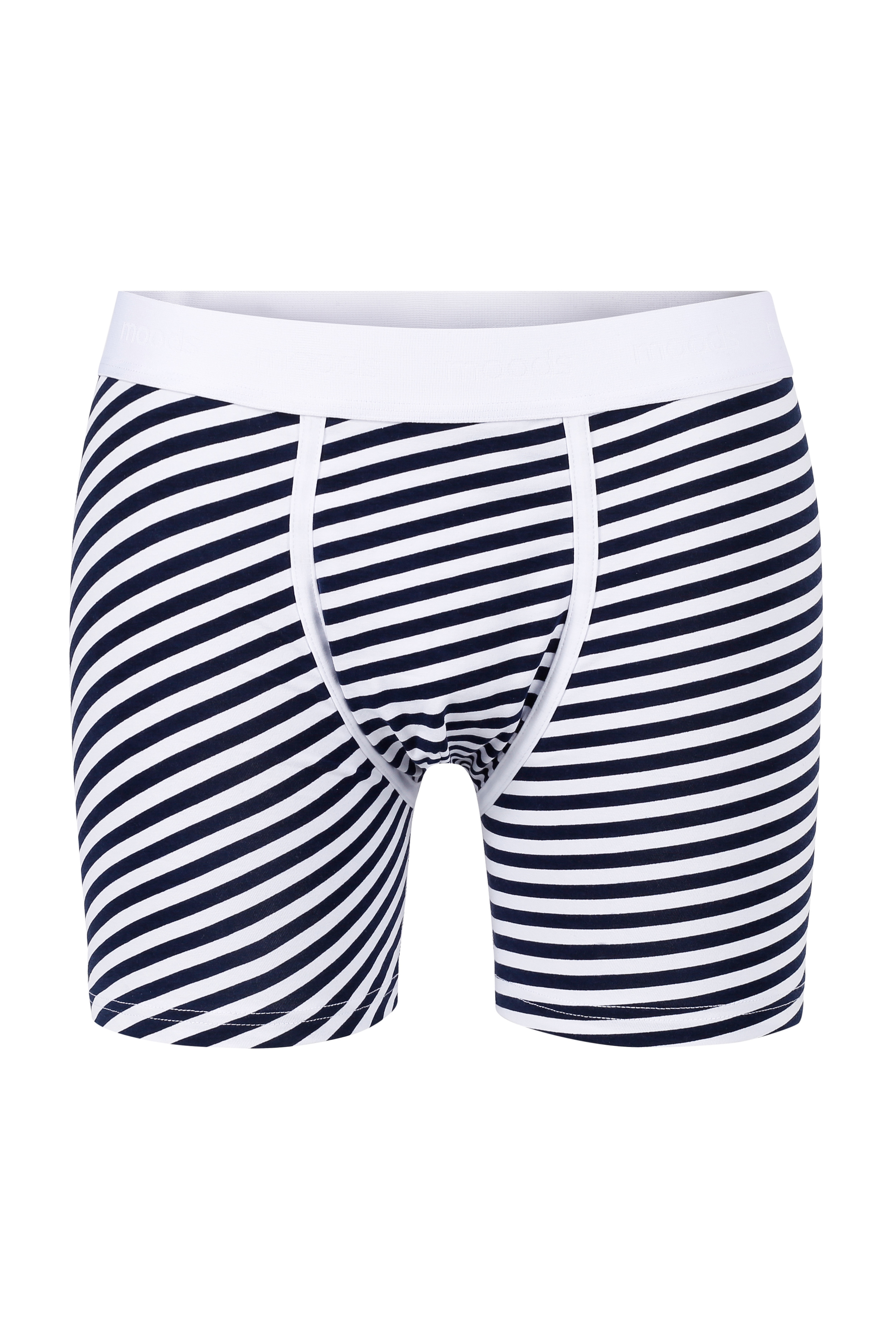 Moods of Norway Brage Stripet Boksershorts 2 pck male Navy Small